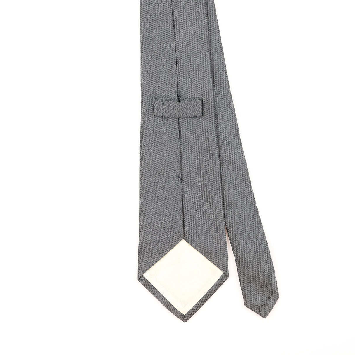 Back Detail of Vintage 1990's Turnbull & Asser Plain Patterned Tie