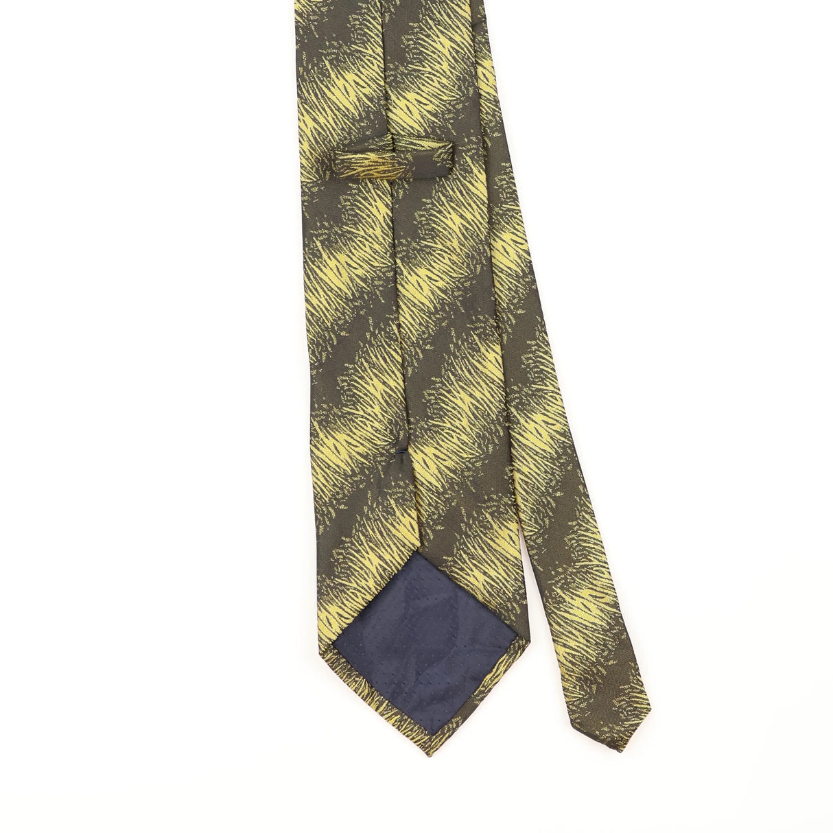 Back Detail of Vintage 1990's Abstract Patterned Tie
