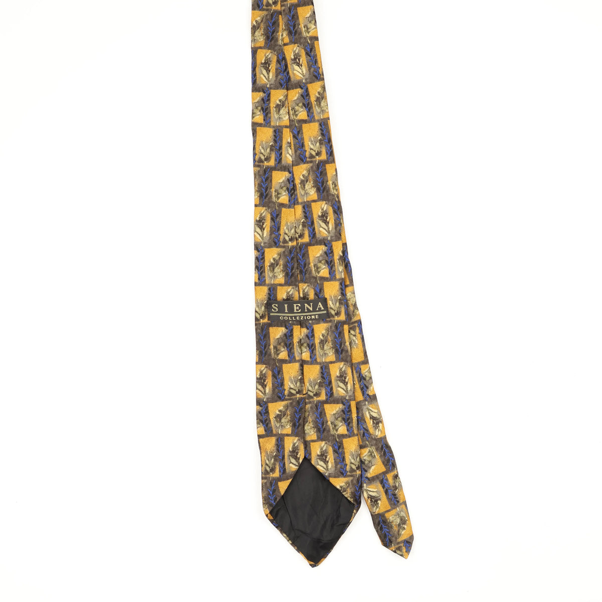 Back Back of Vintage 1990's Geometric Patterned Tie
