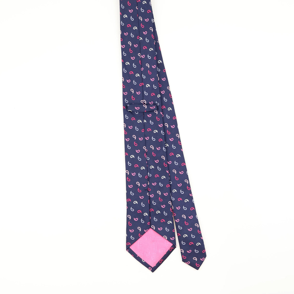 Back of Vintage Charles Tyrwhitt Paisley Patterned Tie