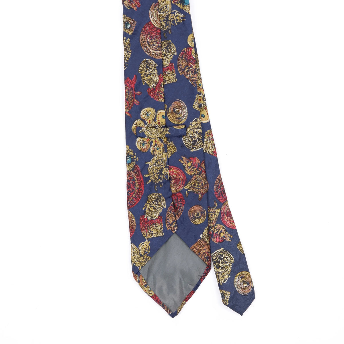 Back Back Detail of Vintage 1990's Geoffrey Beene Abstract Patterned Tie