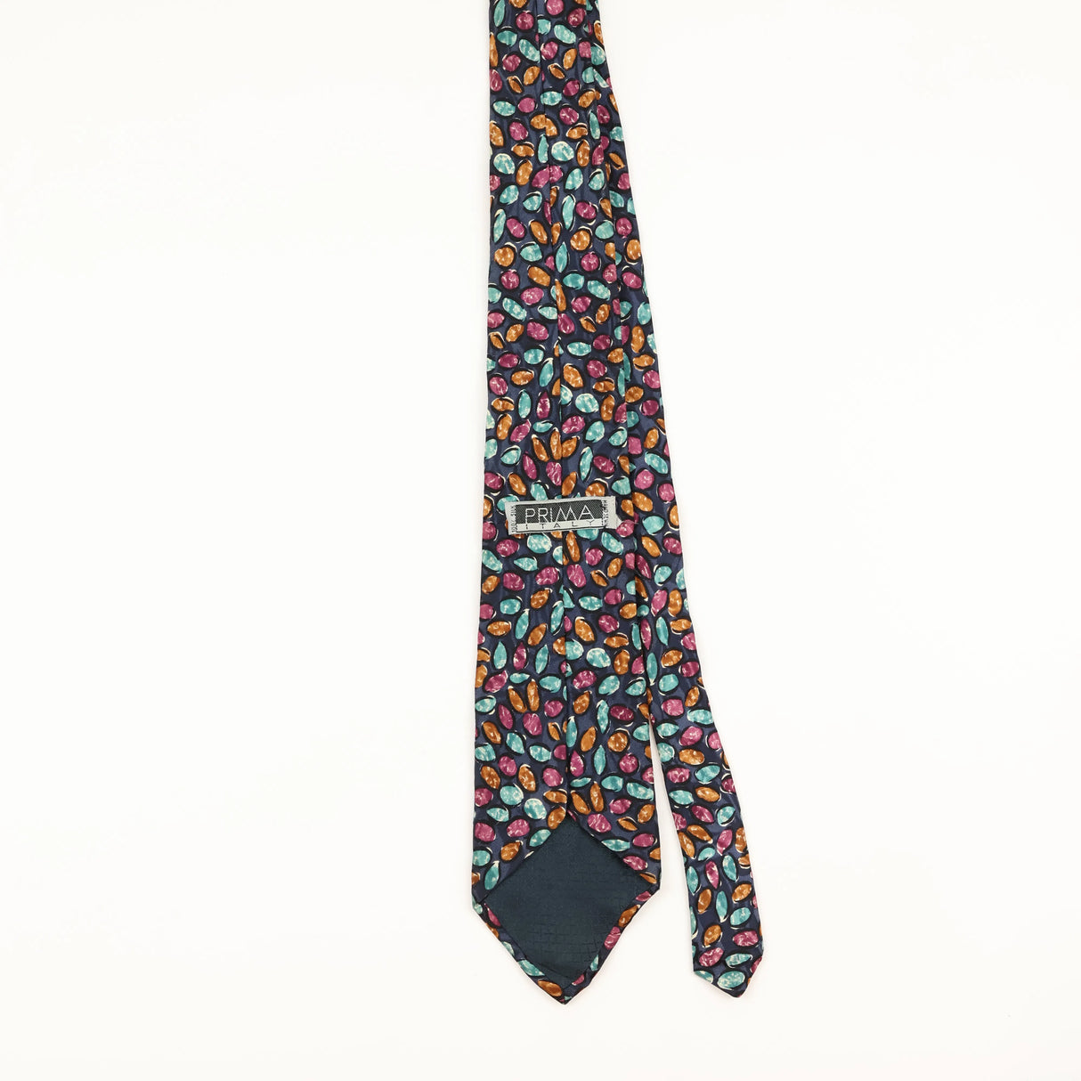 Back of Vintage 1990's Geometric Patterned Tie
