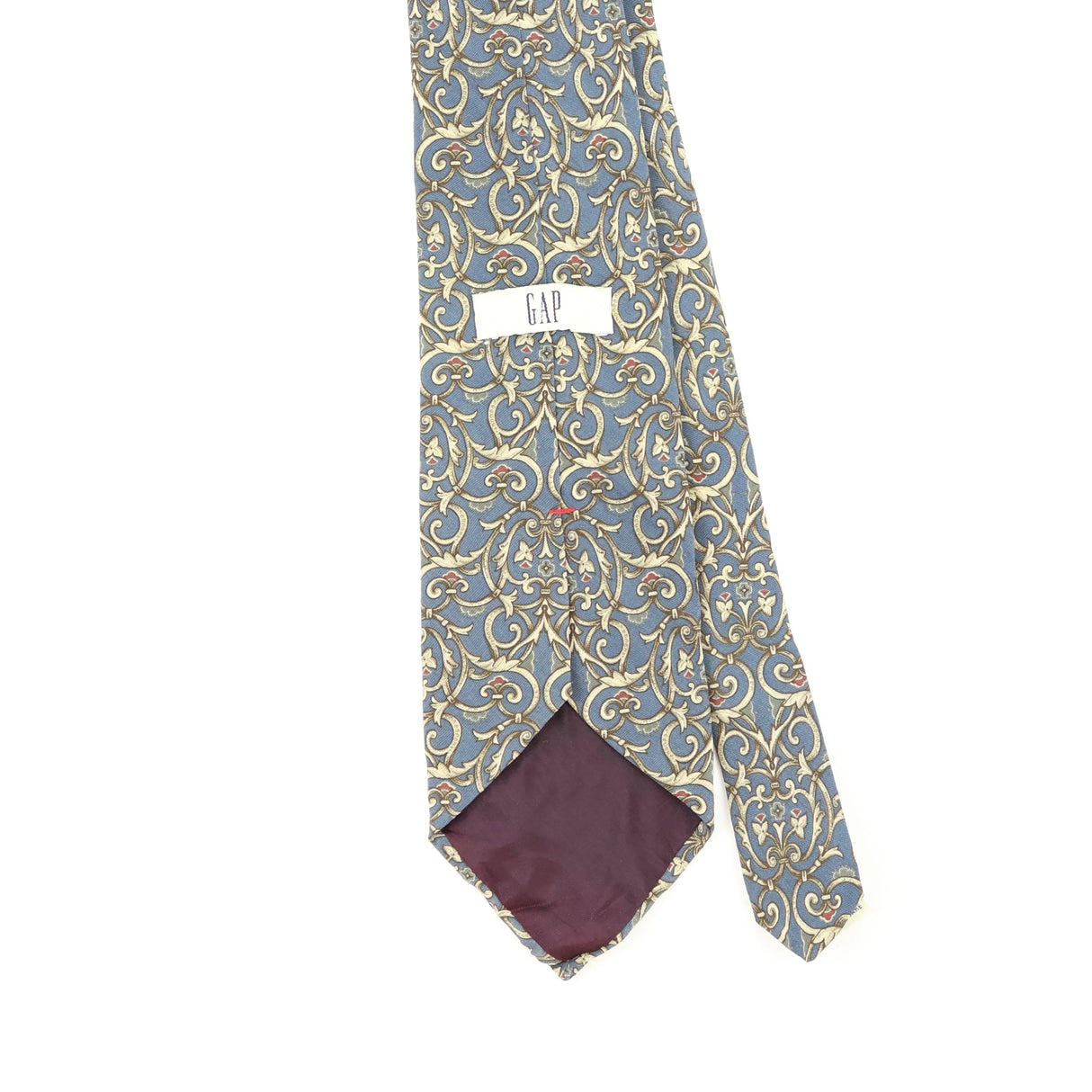 Back Back Detail of Vintage 1990's Gap Abstract Patterned Tie