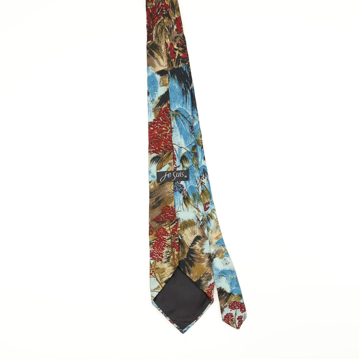 Back Back of Vintage 1990's Abstract Patterned Tie