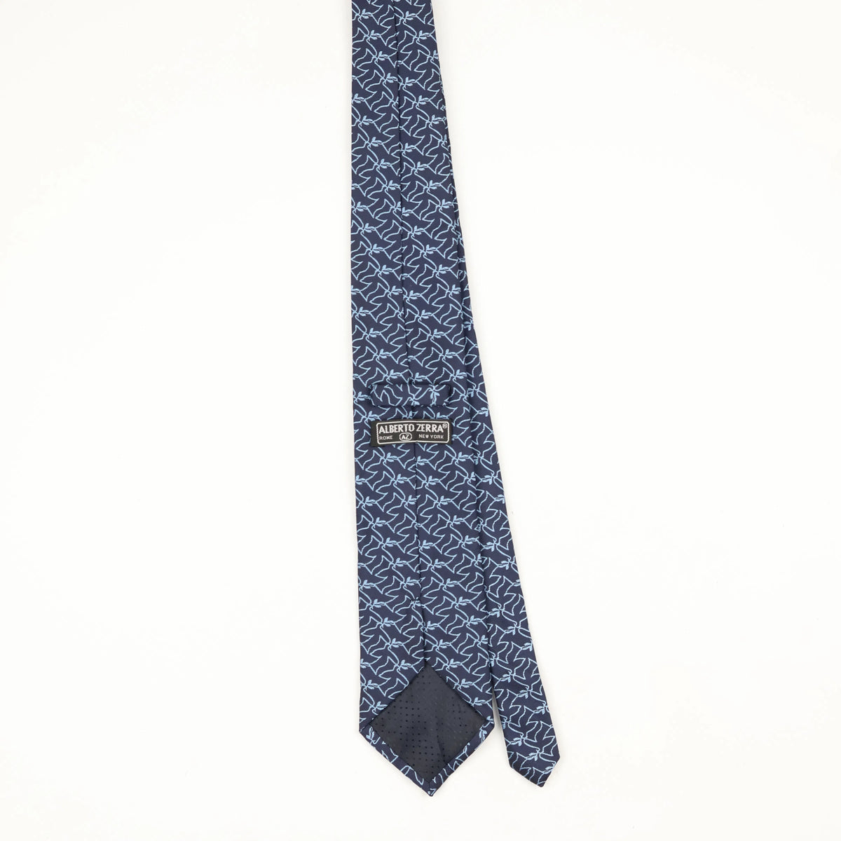 Back Back of Vintage 1990's Abstract Patterned Tie