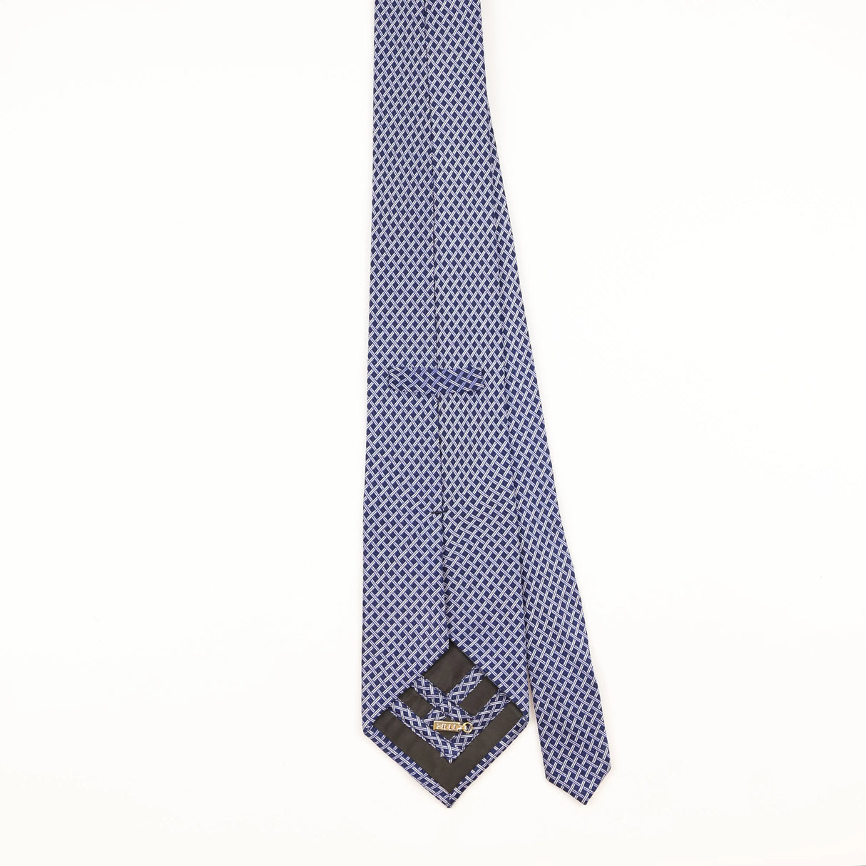 Back of Vintage 1990's Zilli Geometric Patterned Tie