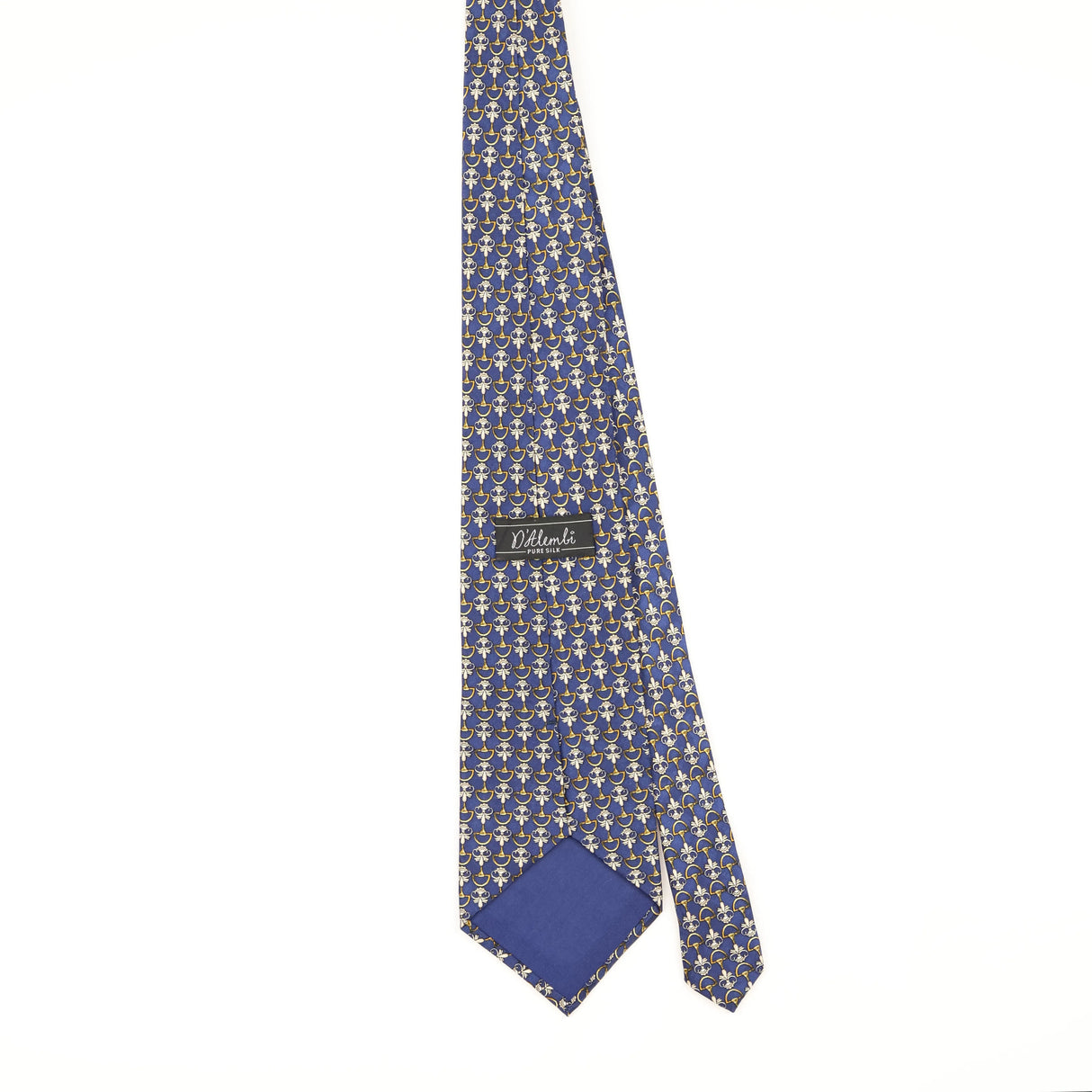 Back of Vintage 1990's Geometric Patterned Tie