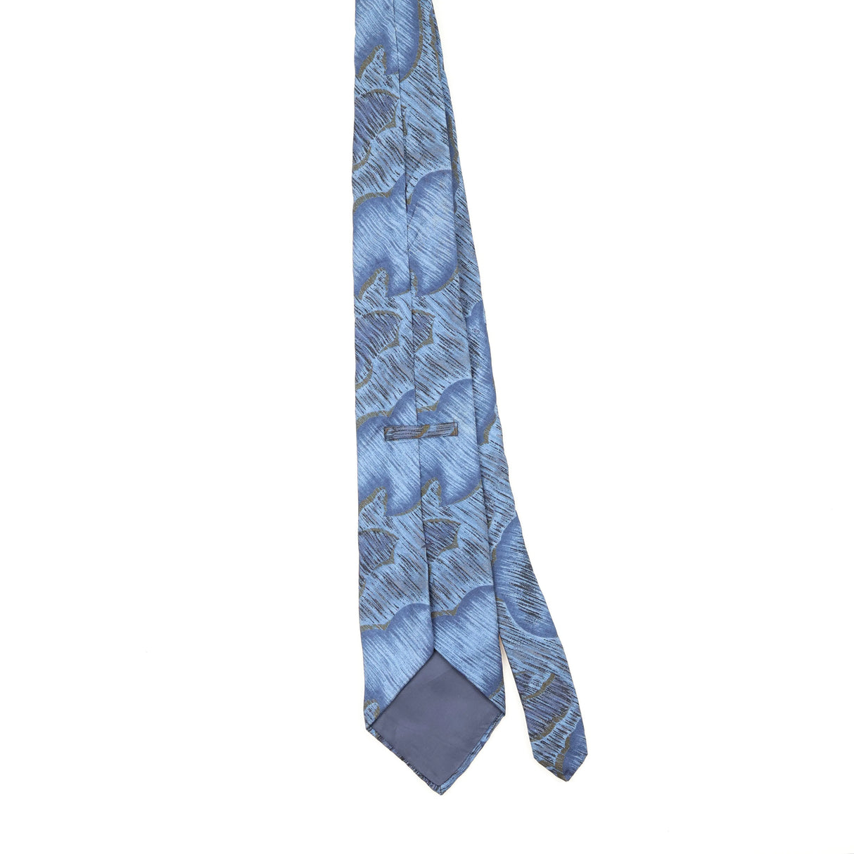 Back Back of Vintage 1990's Damon Abstract Patterned Tie