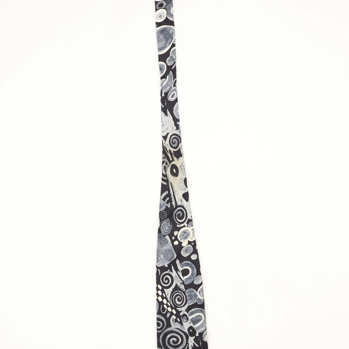 Damage of Vintage 1990's J.T. Beckett Swirls Abstract Patterned Tie