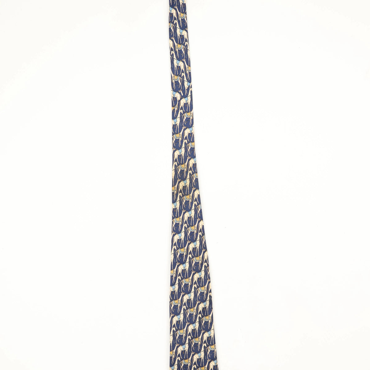 Damage of Vintage 1990's Jonelle Horses Animal Print Patterned Tie