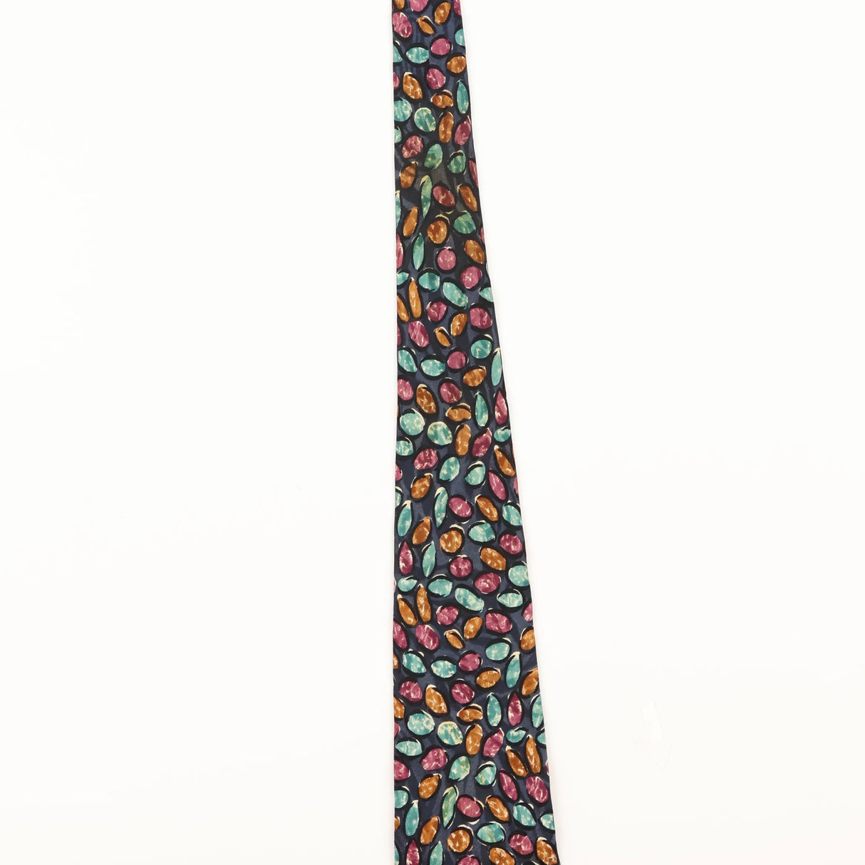 Damage Detail of Vintage 1990's Geometric Patterned Tie