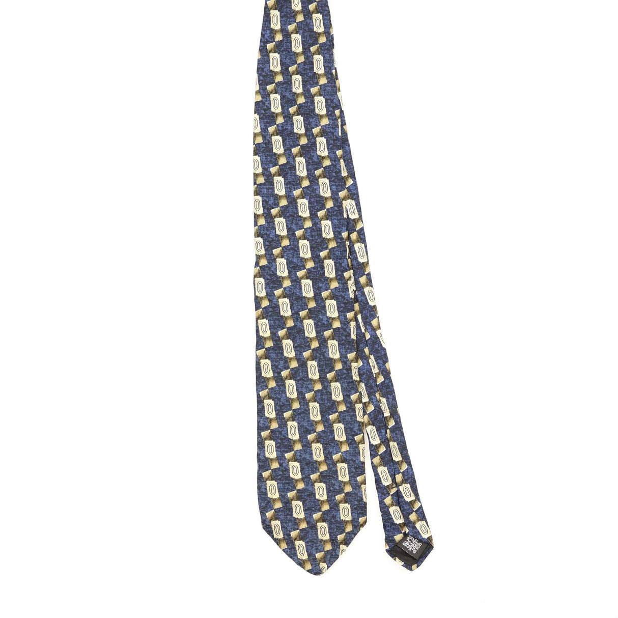 Front Front of Vintage 1990's Puritan Geometric Patterned Tie