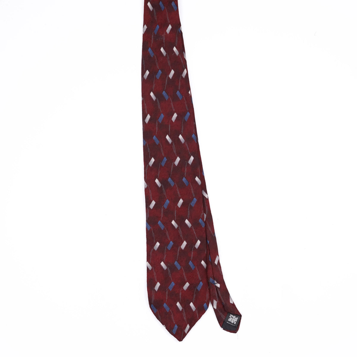 Front Front of Vintage 1990's Croft & Barrow Geometric Patterned Tie