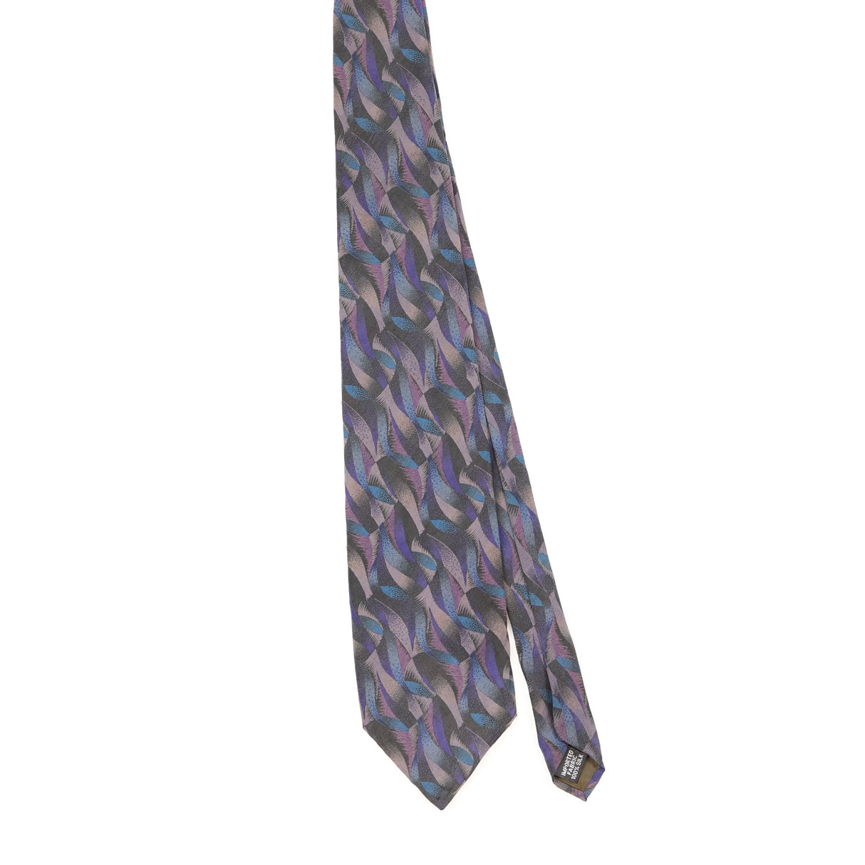 Front Front of Vintage 1990's Van Heusen Abstract Patterned Tie
