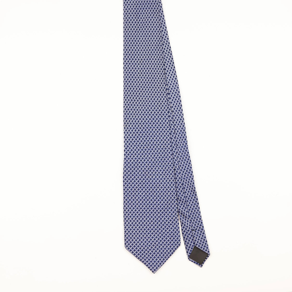 Front of Vintage 1990's Zilli Geometric Patterned Tie