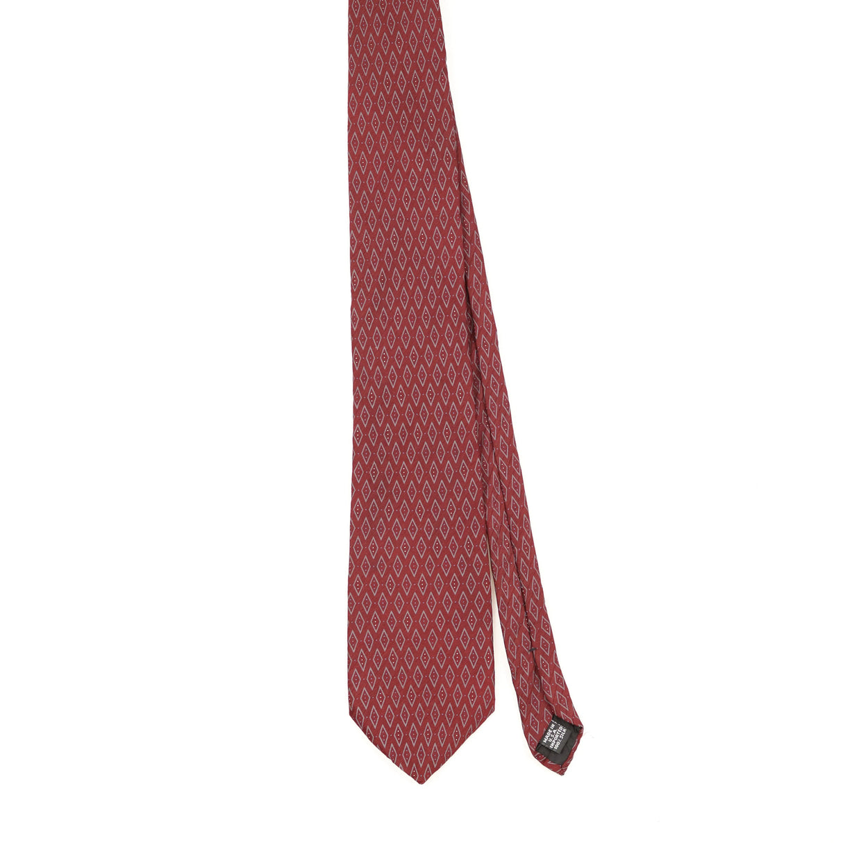 Front Front of Vintage 1990's Geometric Patterned Tie