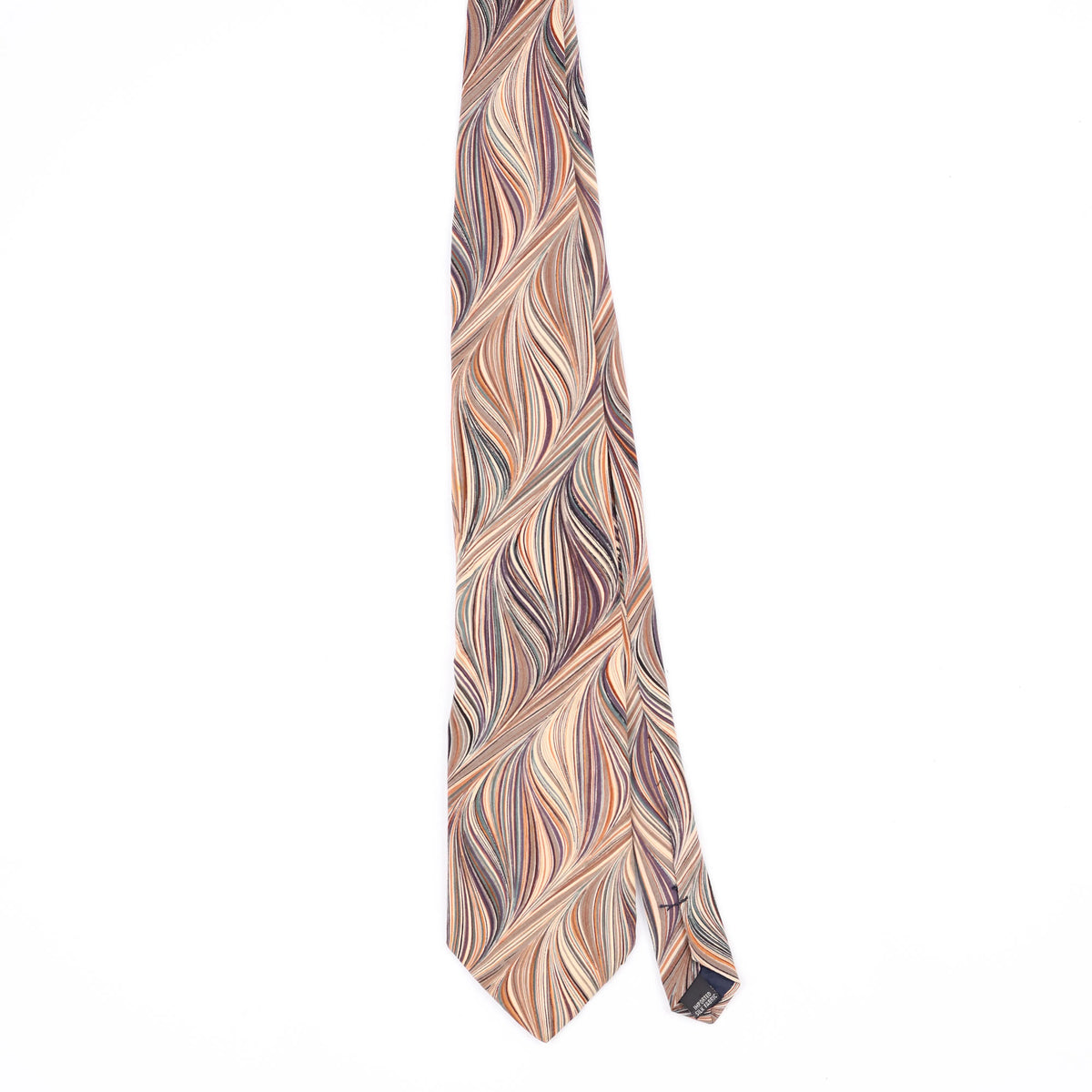 Front Front of Vintage 1990's Abstract Patterned Tie