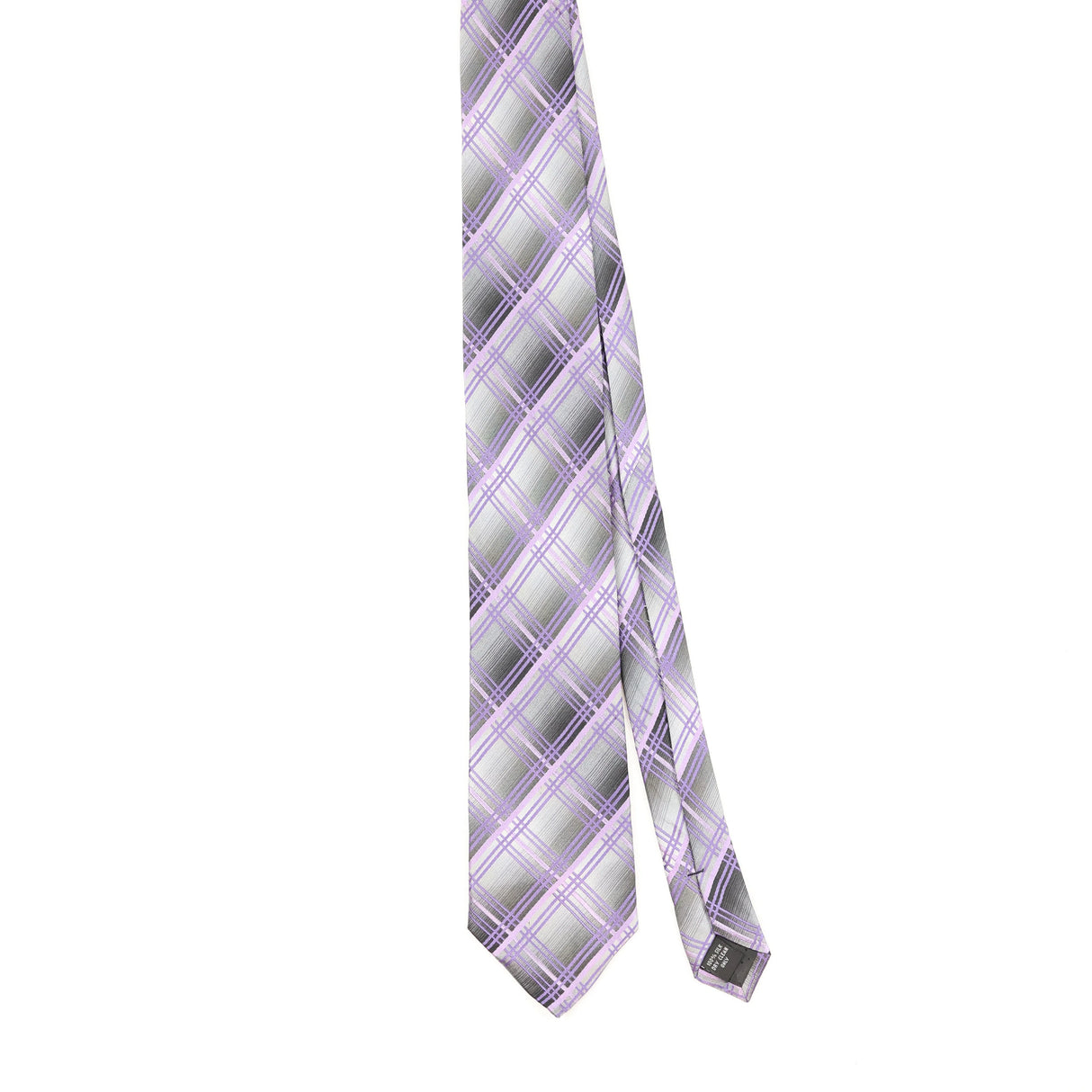 Front Front of Vintage Pierre Cardin Plaids & Checks Patterned Tie
