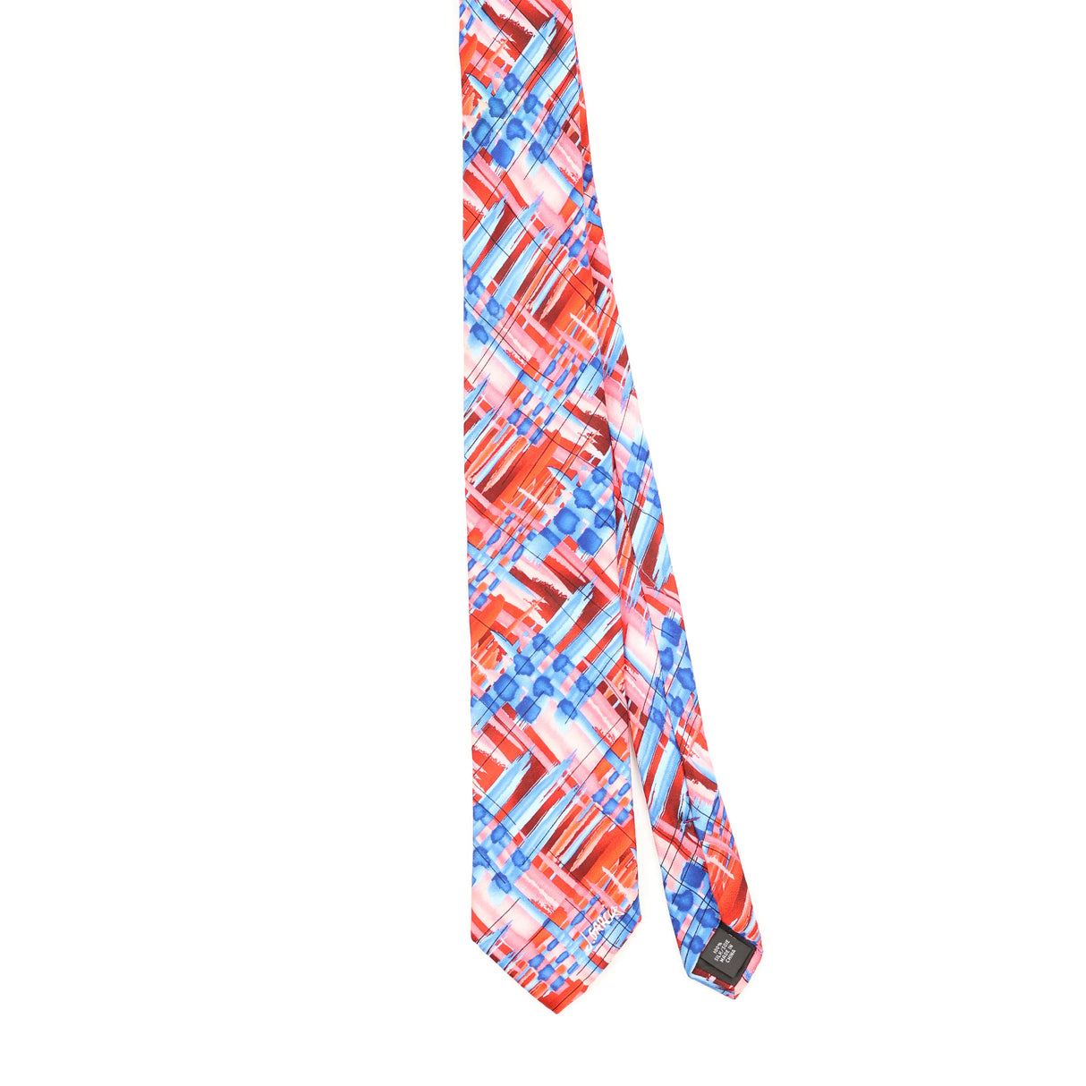 Front Front of Vintage Jerry Garcia Abstract Patterned Tie
