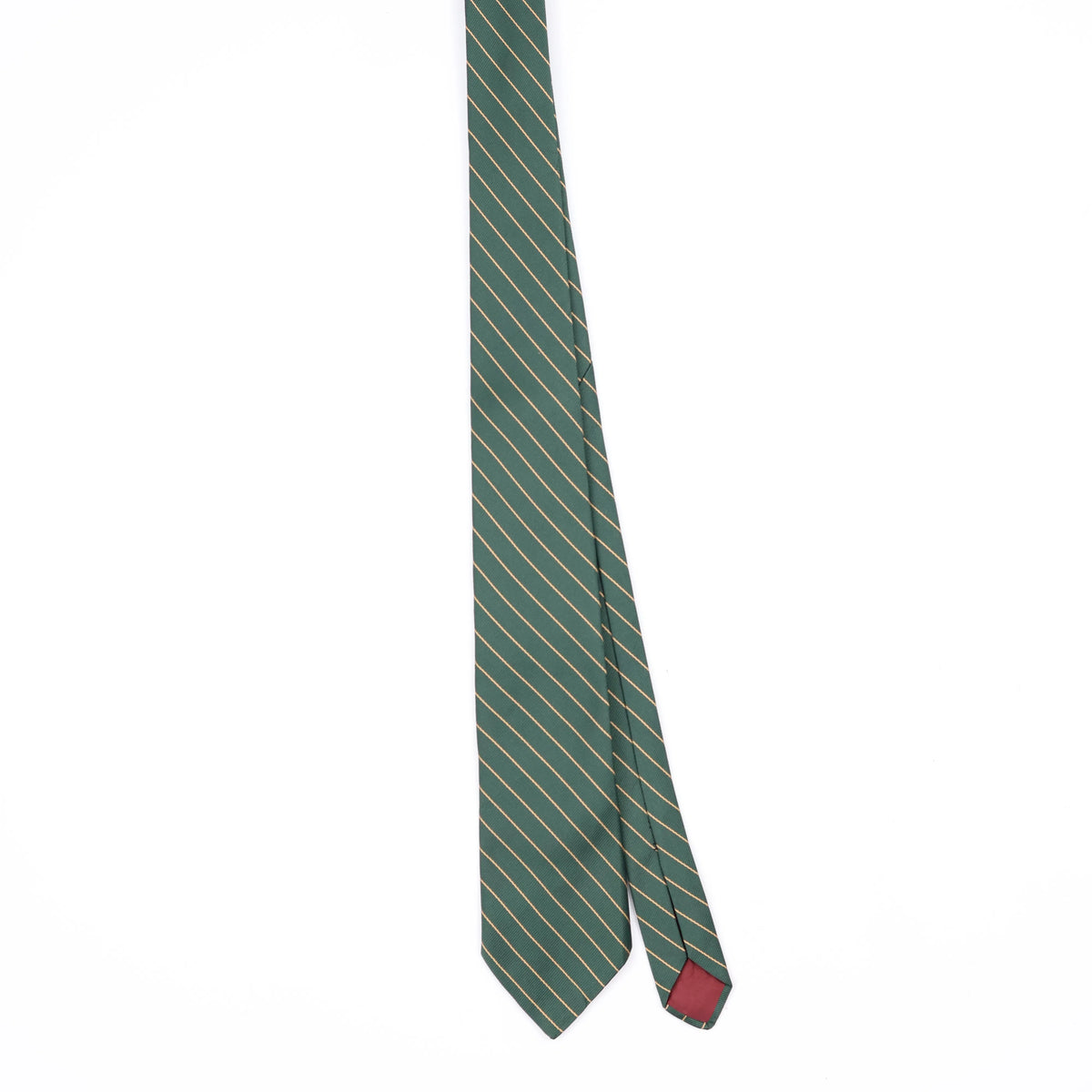 Front Front of Vintage 1980's Striped Patterned Tie