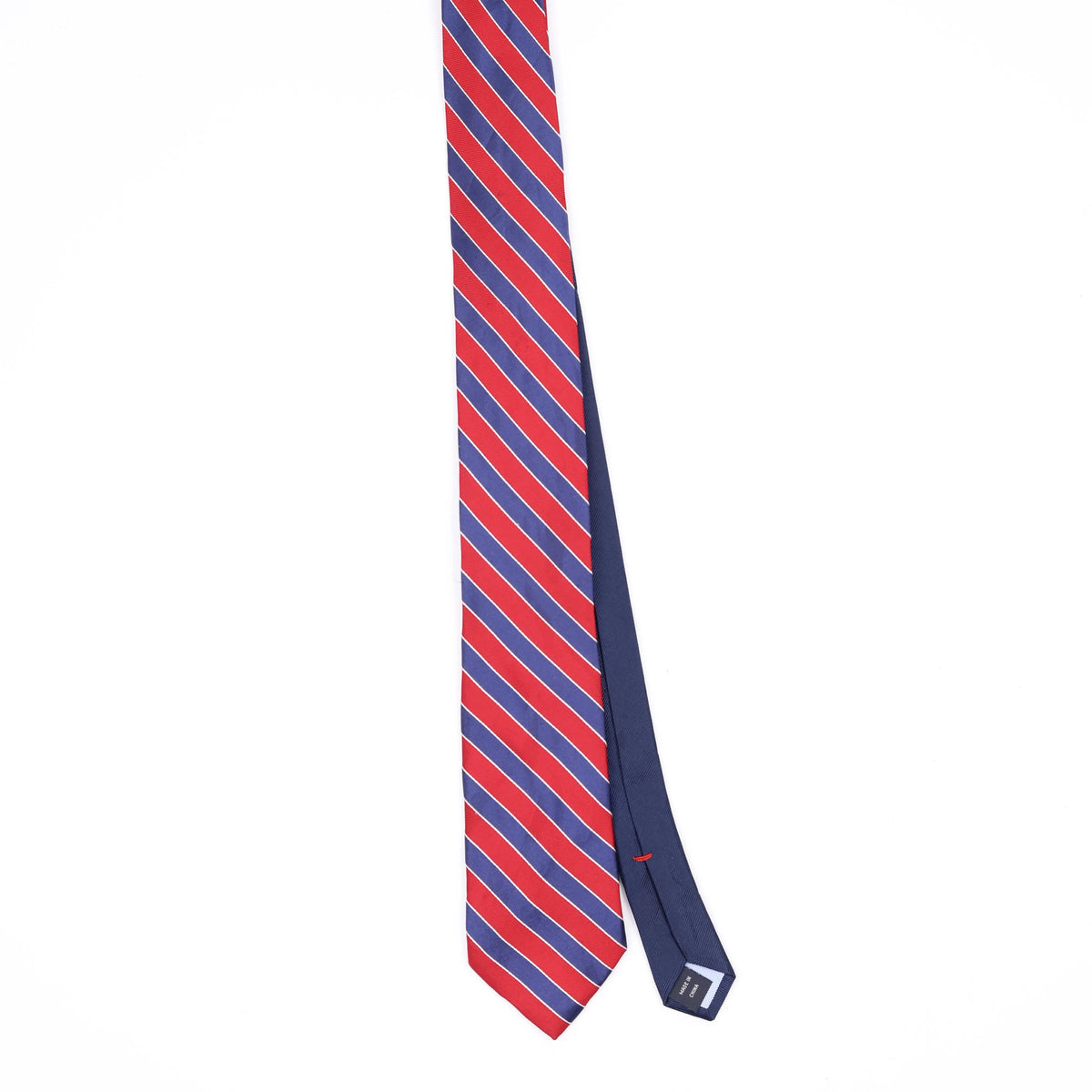 Front Front of Vintage Tommy Hilfiger Striped Patterned Tie