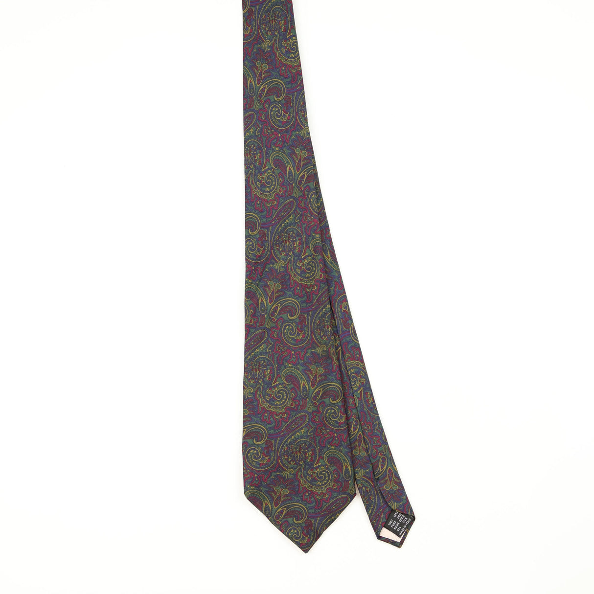 Front Front of Vintage 1990's Paisley Paisley Patterned Tie
