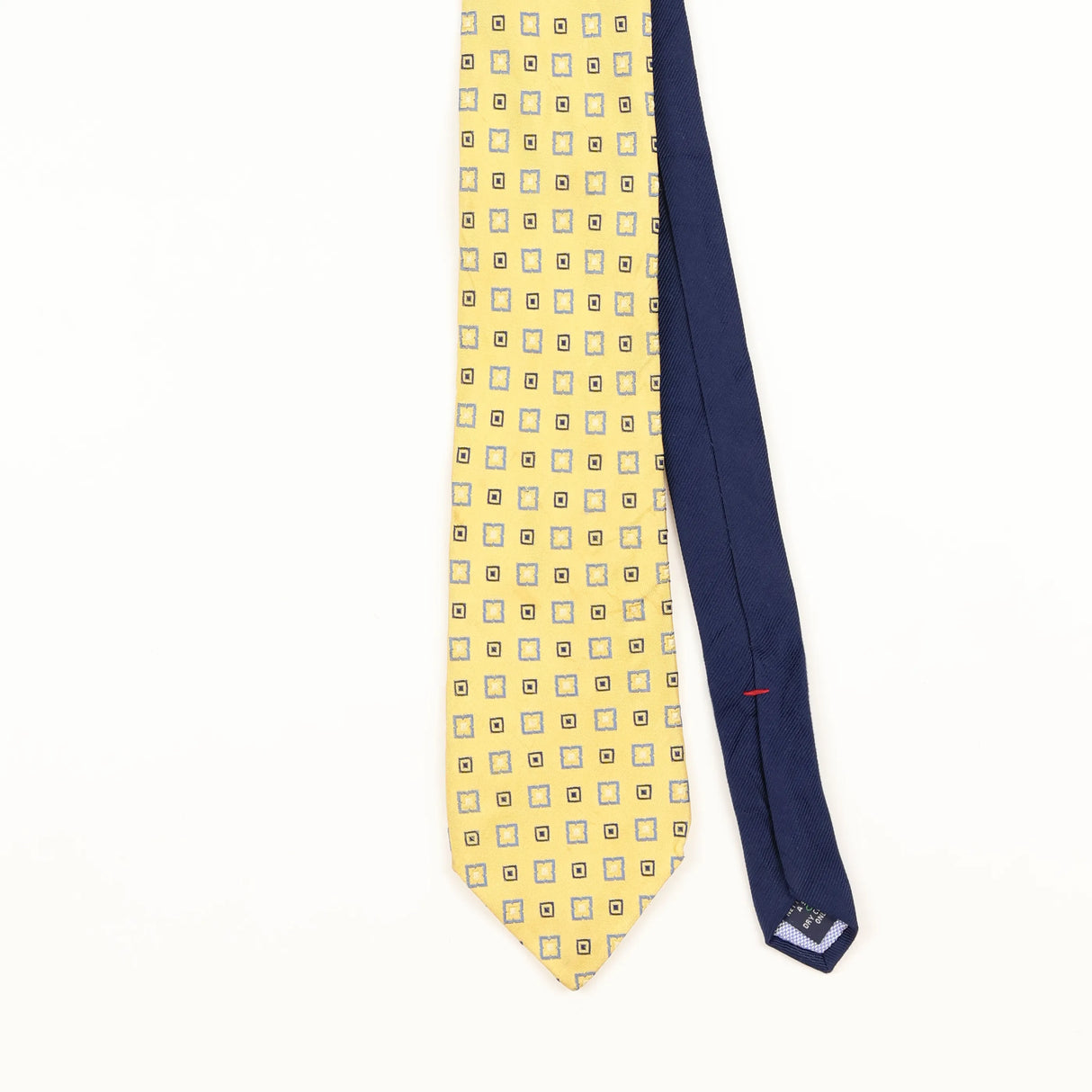 Front Detail of Vintage Tommy Hilfiger Geometric Patterned Tie