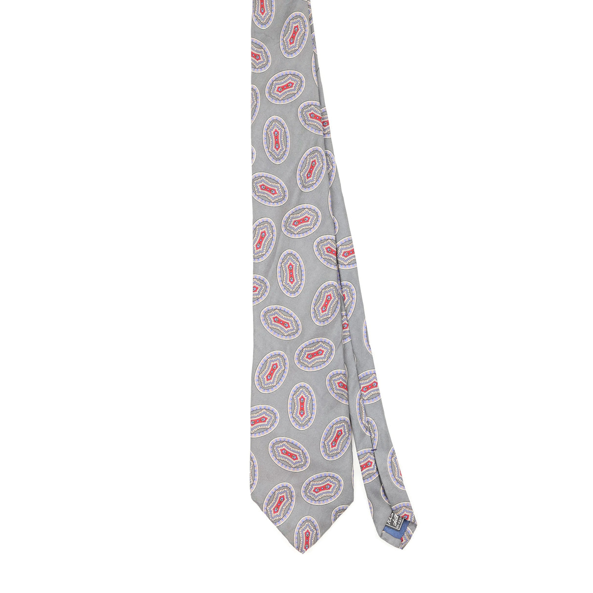 Front Front of Vintage 1990's Geometric Patterned Tie