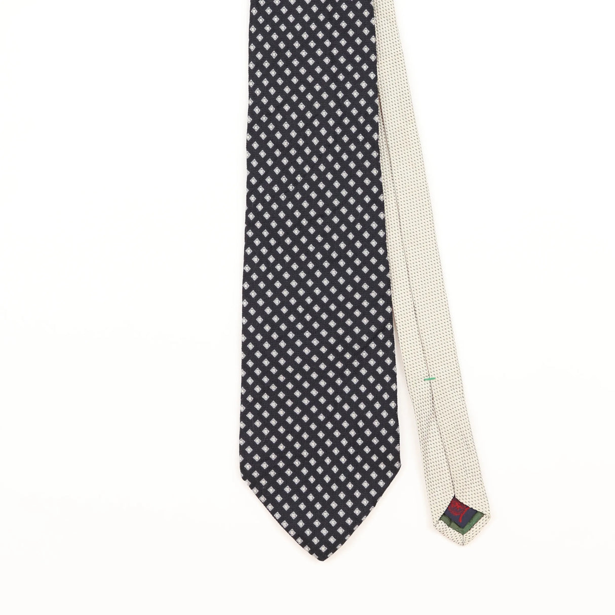 Front Detail of Vintage Tommy Hilfiger Geometric Patterned Tie