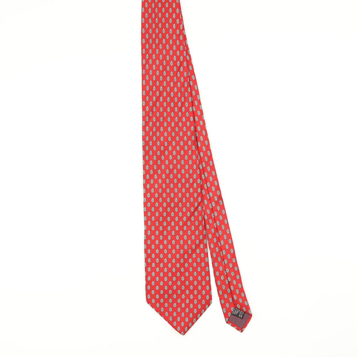 Front of Vintage 1990's Tie Rack Angelo Bosani Paisley Patterned Tie