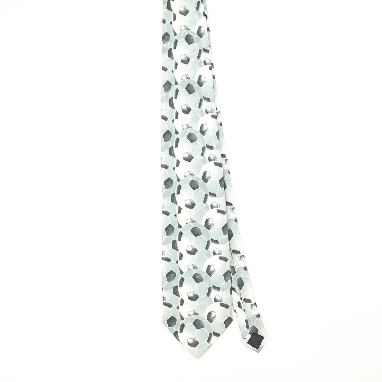 Front of Vintage Football Geometric Patterned Tie