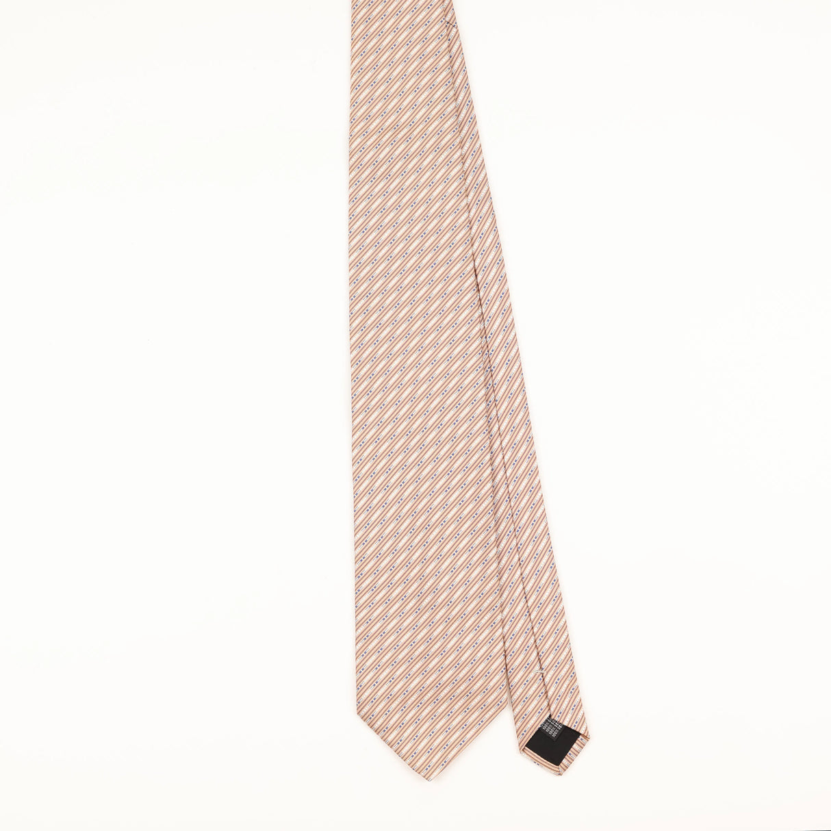 Front of Vintage 1990's Azzaro Geometric Patterned Tie