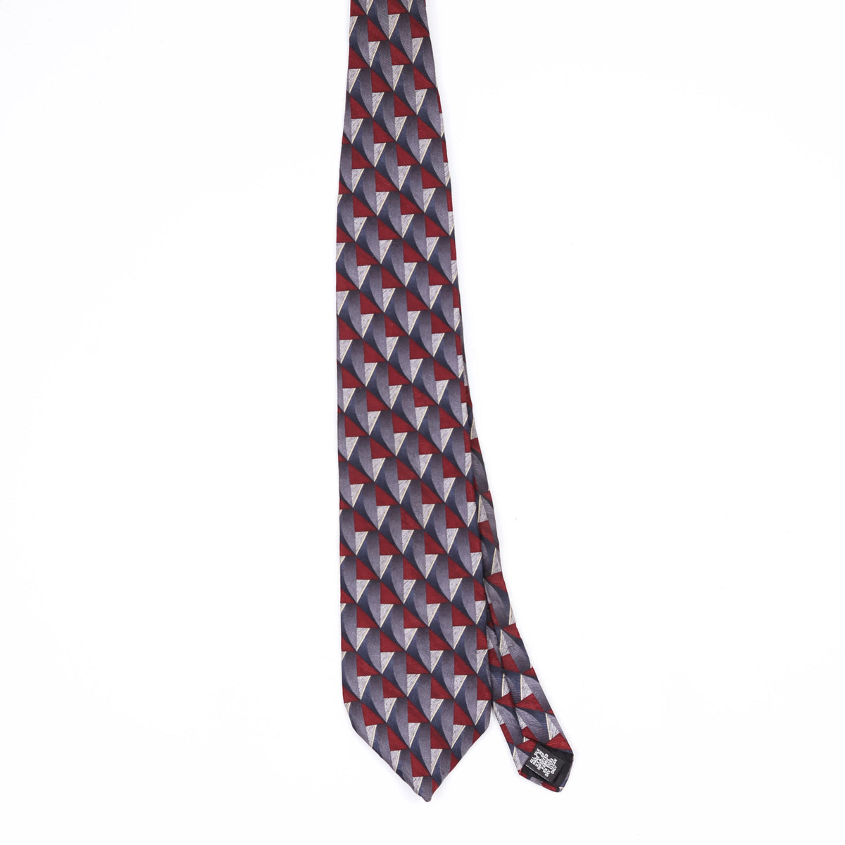 Front Front of Vintage 1990's Haggar Geometric Patterned Tie