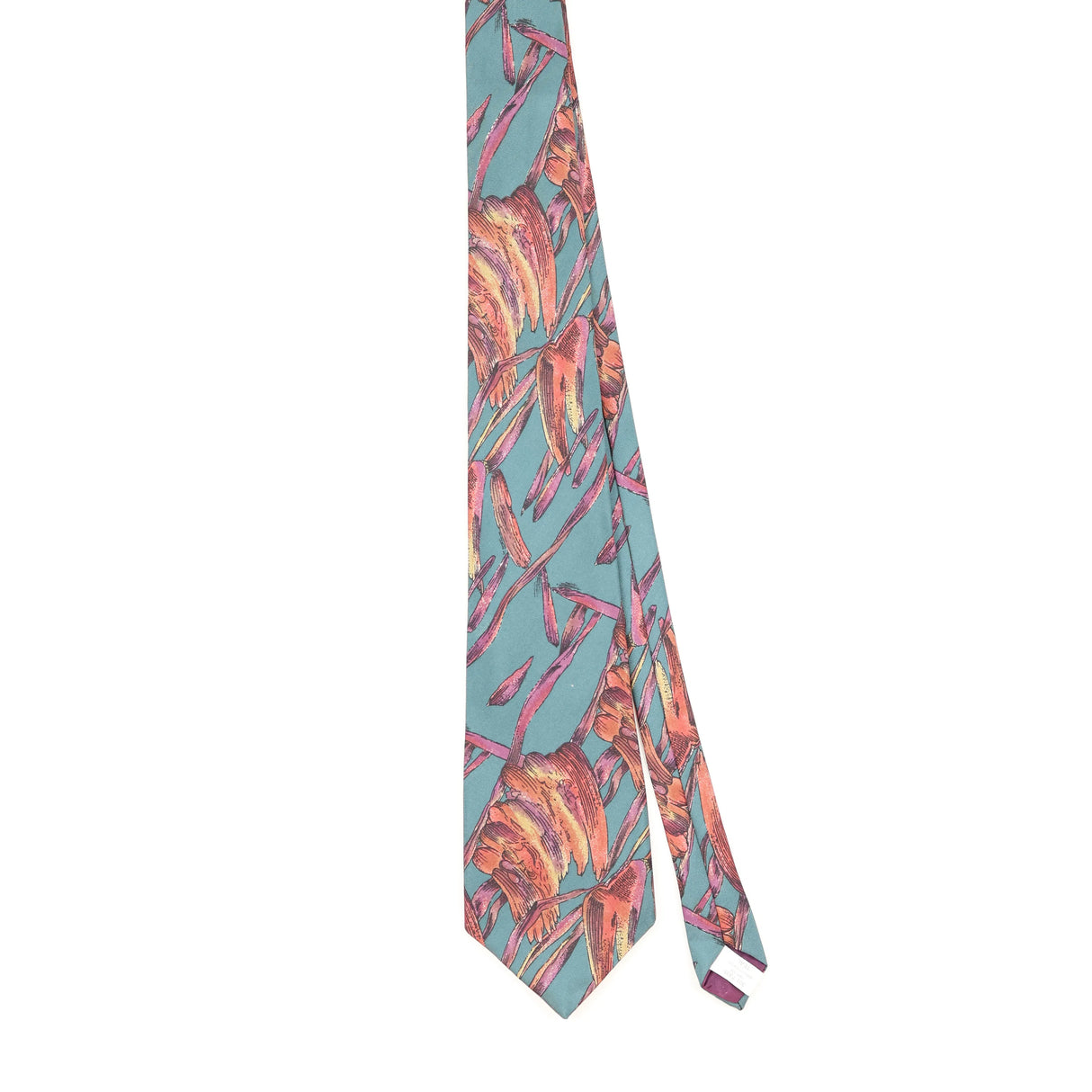 Front of Vintage 1990's Abstract Patterned Tie