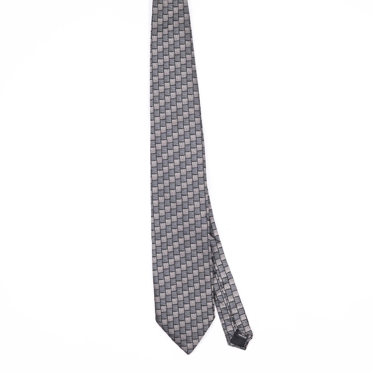 Front Front of Vintage Kenneth Cole Geometric Patterned Tie