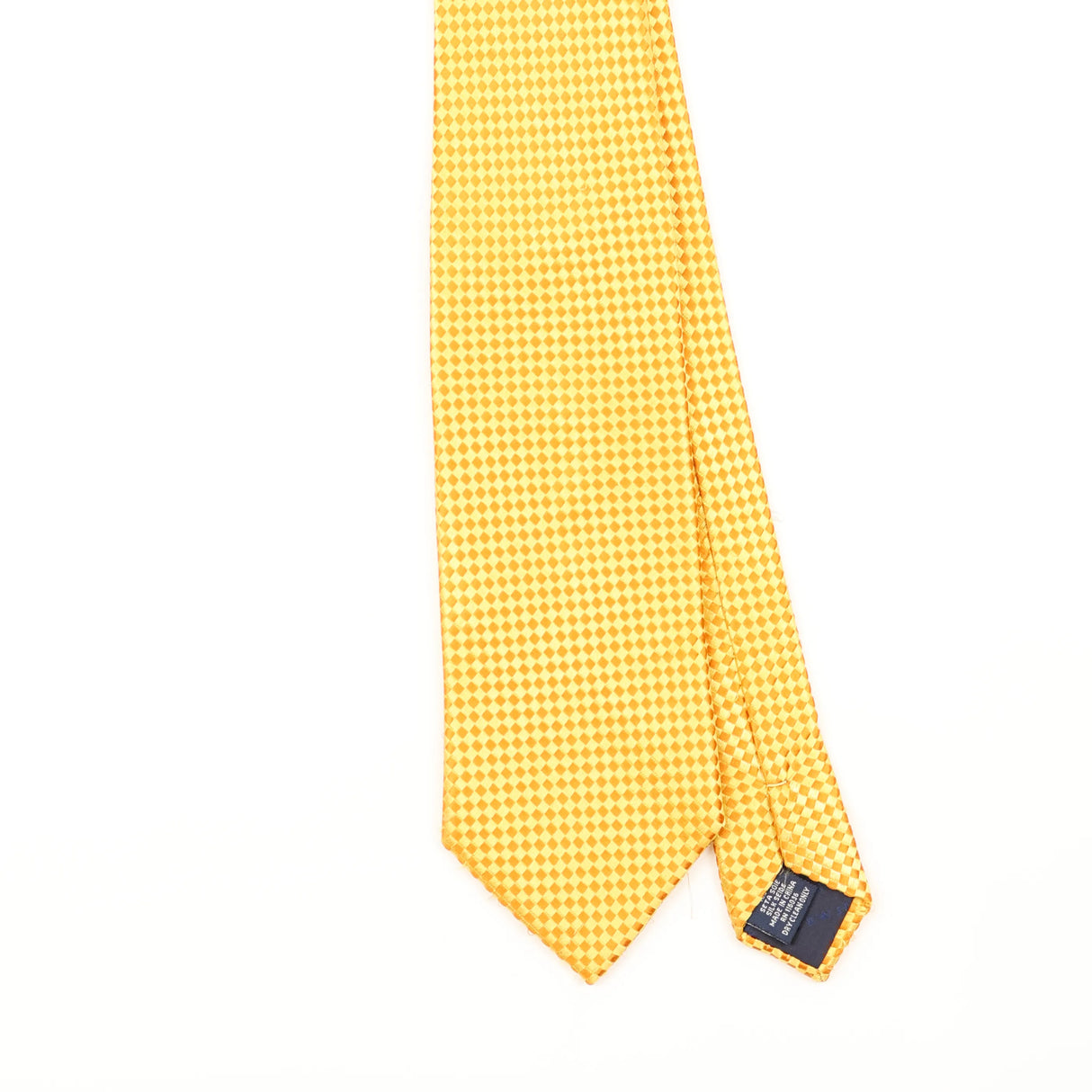 Front Detail of Vintage Charles Tyrwhitt Check Patterned Tie