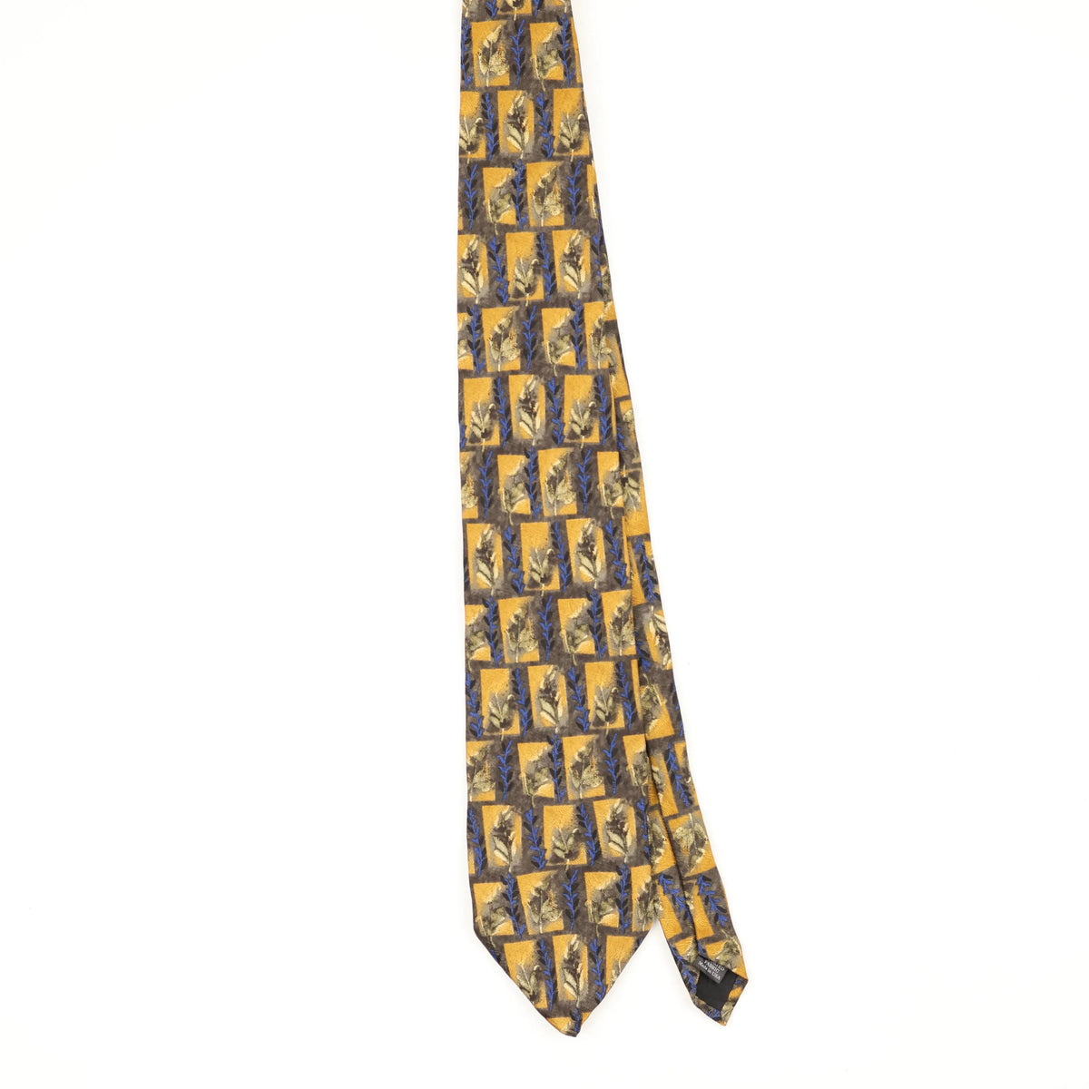 Front Front of Vintage 1990's Geometric Patterned Tie