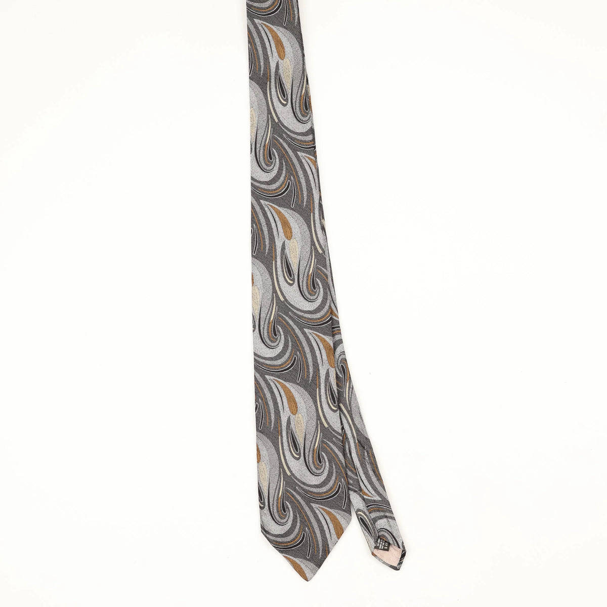 Front Front of Vintage 1990's Abstract Patterned Tie