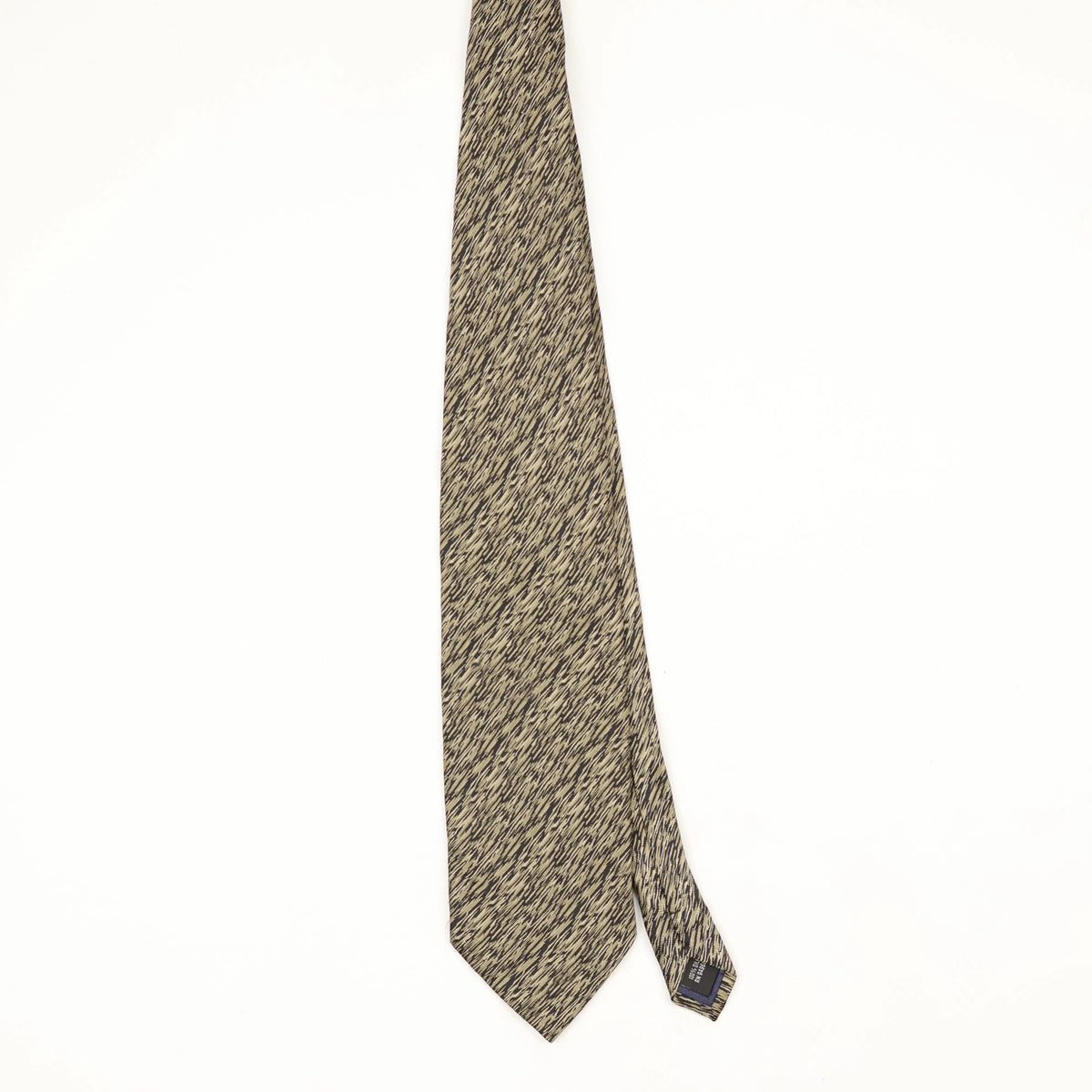 Front Front of Vintage Abstract Patterned Tie