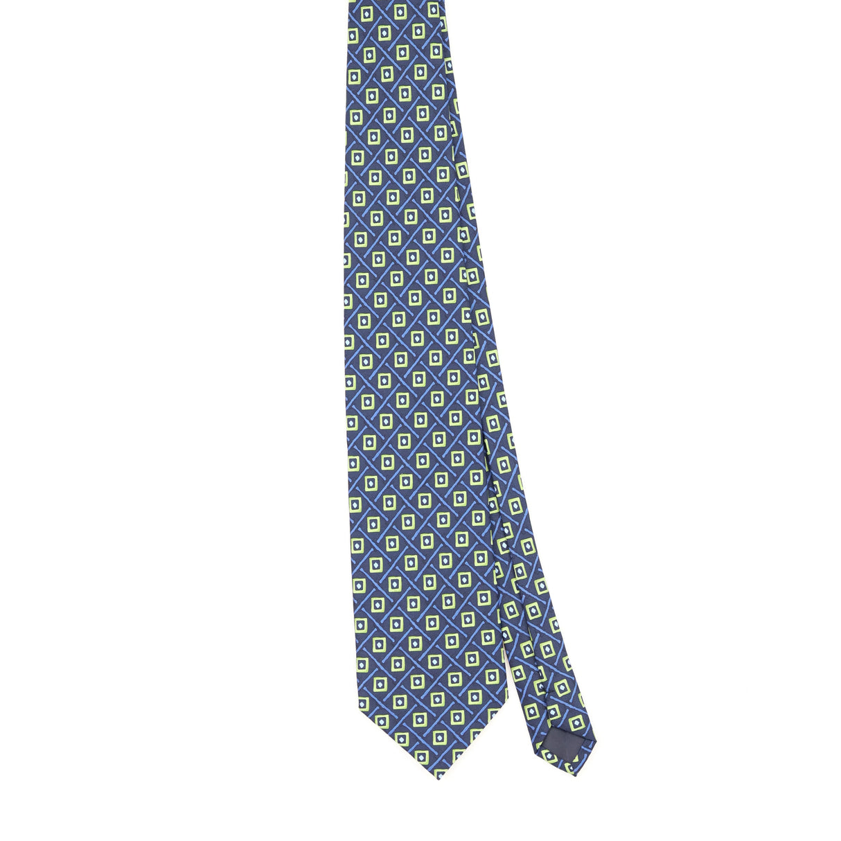 Front of Vintage Geometric Patterned Tie