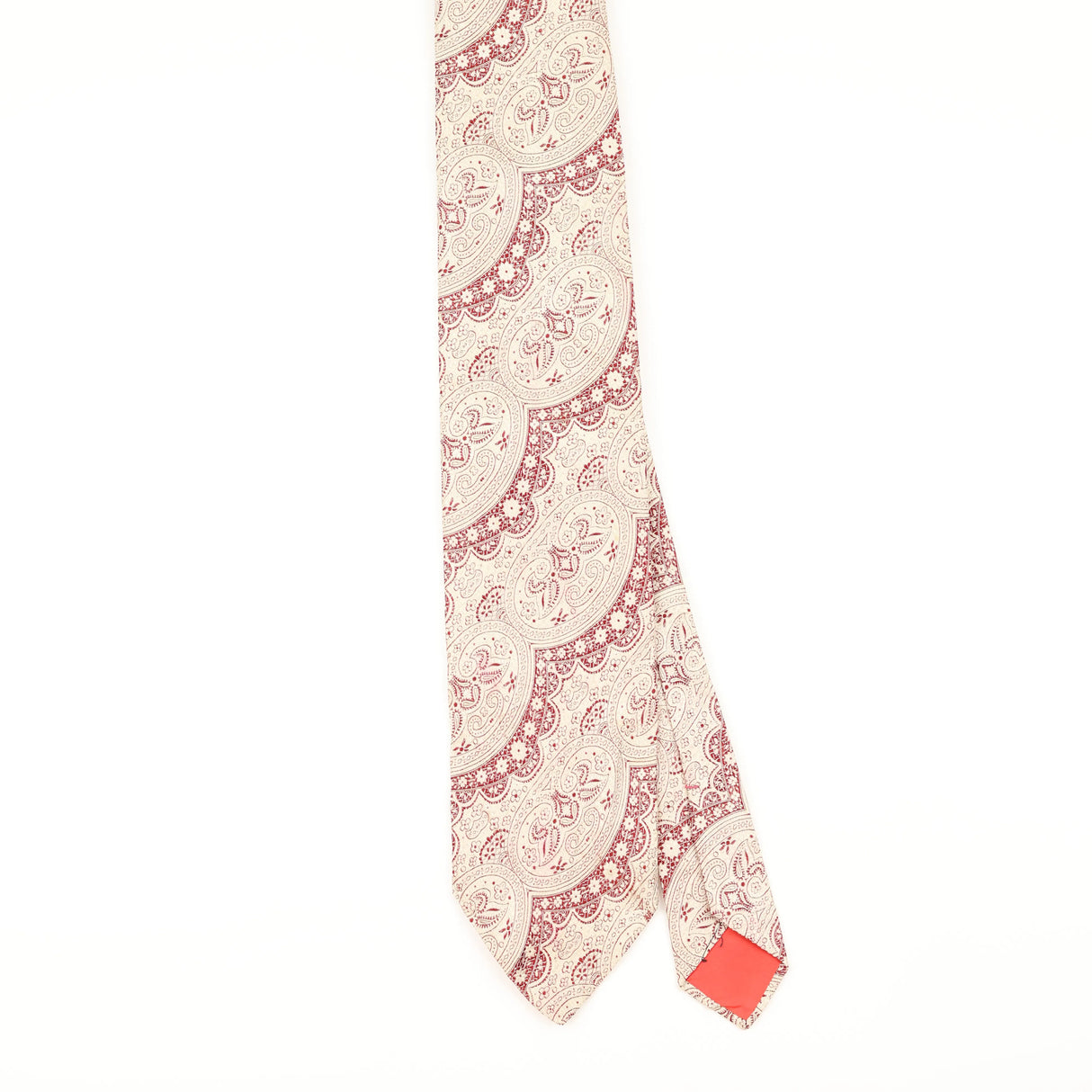 Front of Vintage 1970's Bert Pulitzer Abstract Patterned Tie
