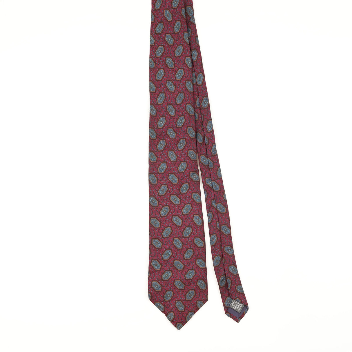 Front of Vintage 1990's Geometric Patterned Tie