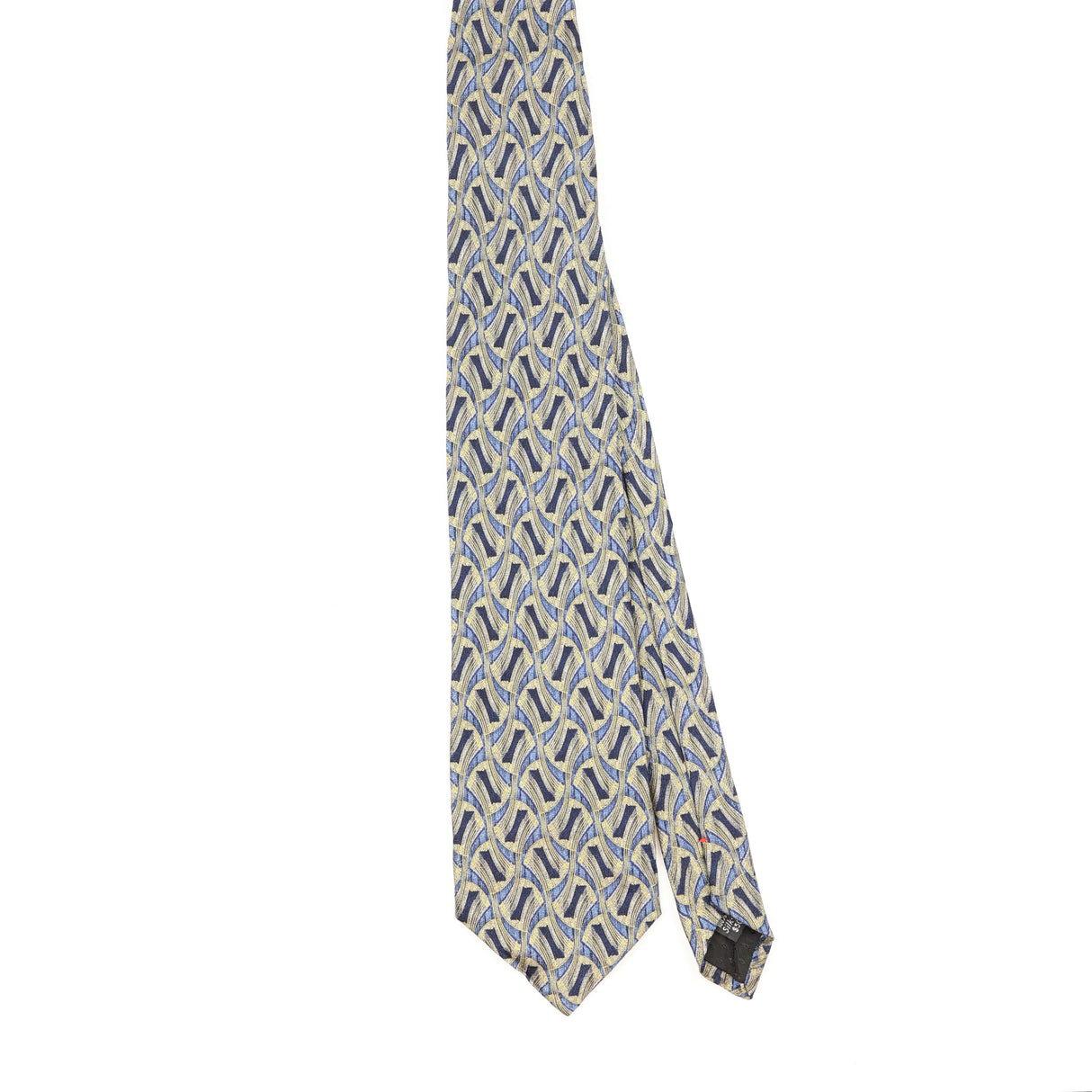 Front Front of Vintage 1990's Geometric Patterned Tie