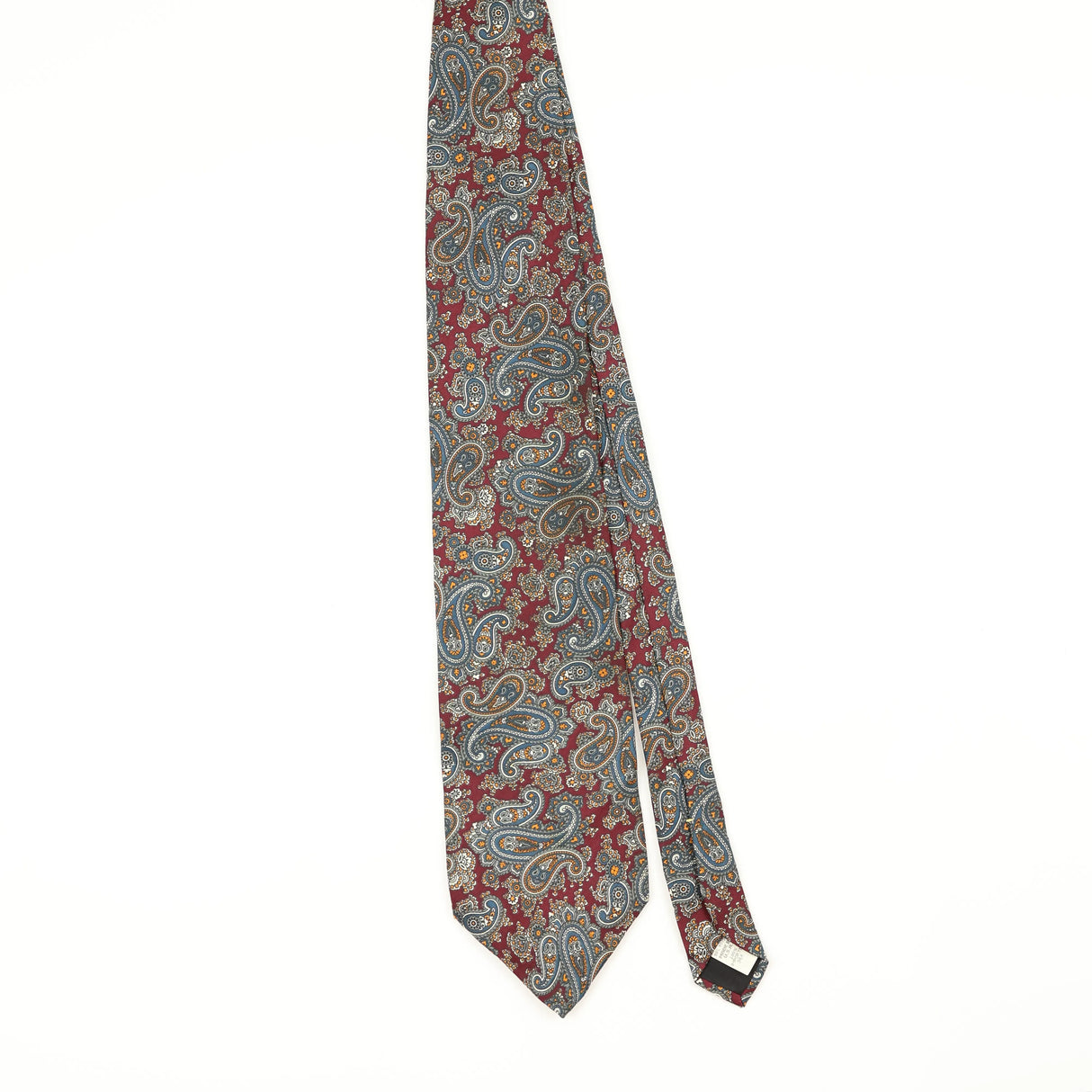 Front Front of Vintage 1990's Wembley Paisley Patterned Tie