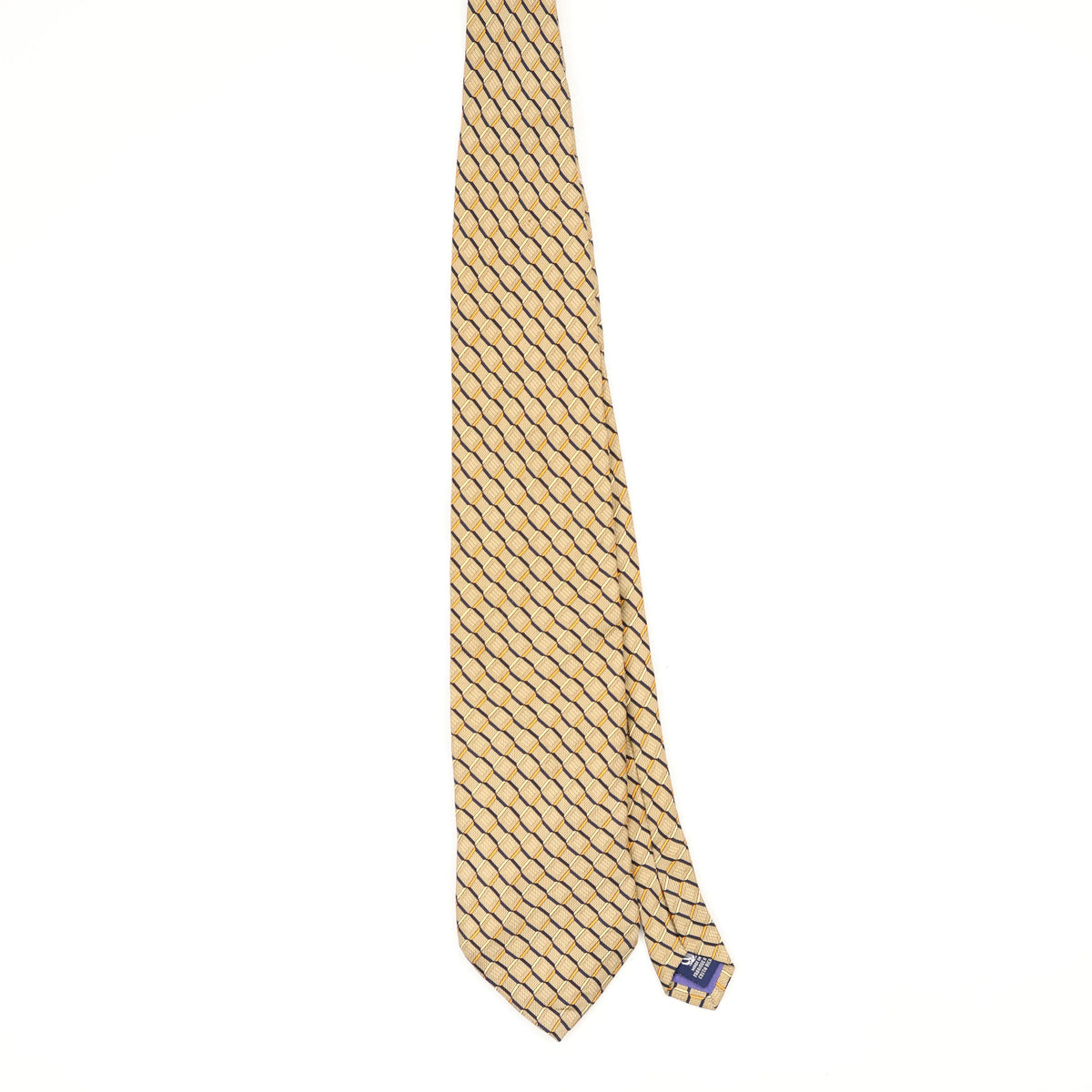 Front Front of Vintage 1990's Nautica Geometric Patterned Tie