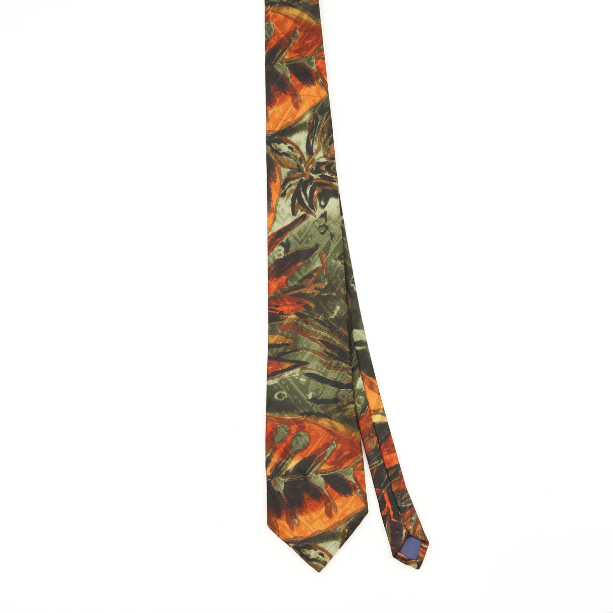 Front of Vintage 1990's Abstract Patterned Tie