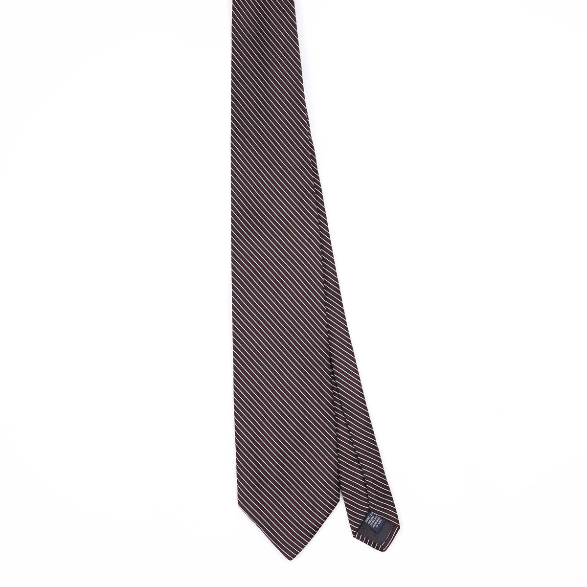 Front Front of Vintage 1990's Brooks Brothers Striped Patterned Tie