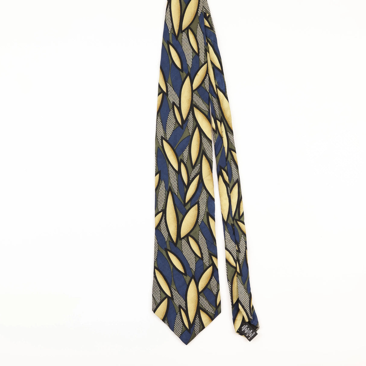 Front of Vintage Geometric Patterned Tie