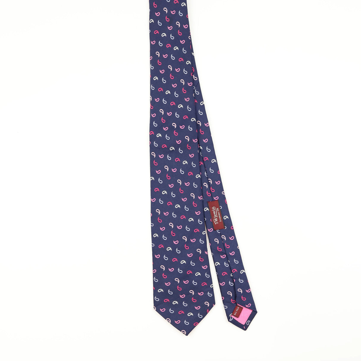 Front of Vintage Charles Tyrwhitt Paisley Patterned Tie