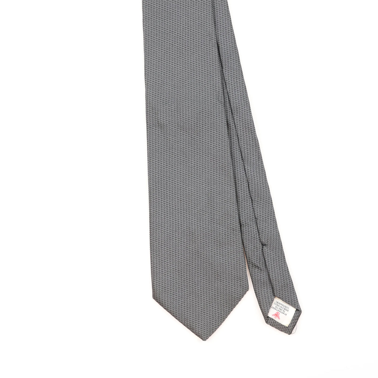 Front Detail of Vintage 1990's Turnbull & Asser Plain Patterned Tie